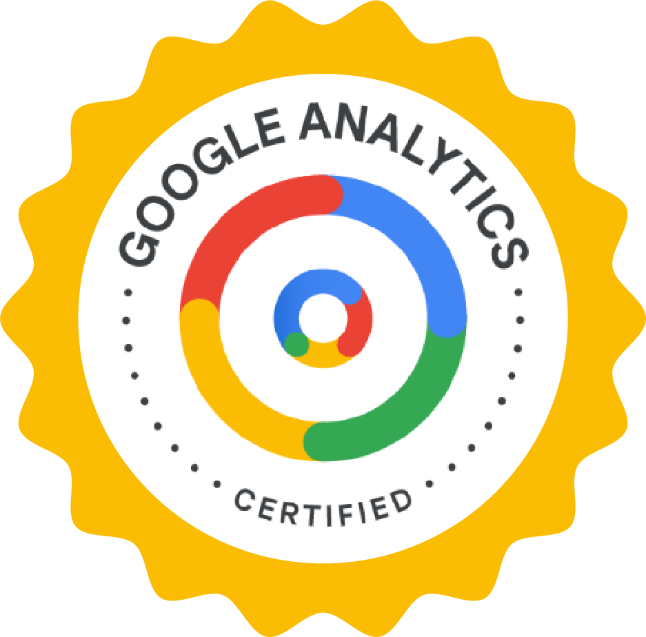 Google Analytics Certification Sticker